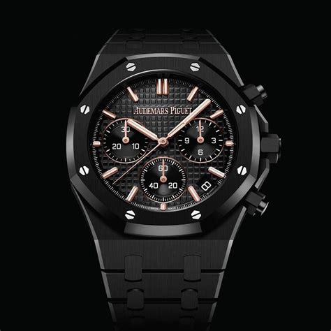 black audemars piguet chrono|Audemars Piguet price list.